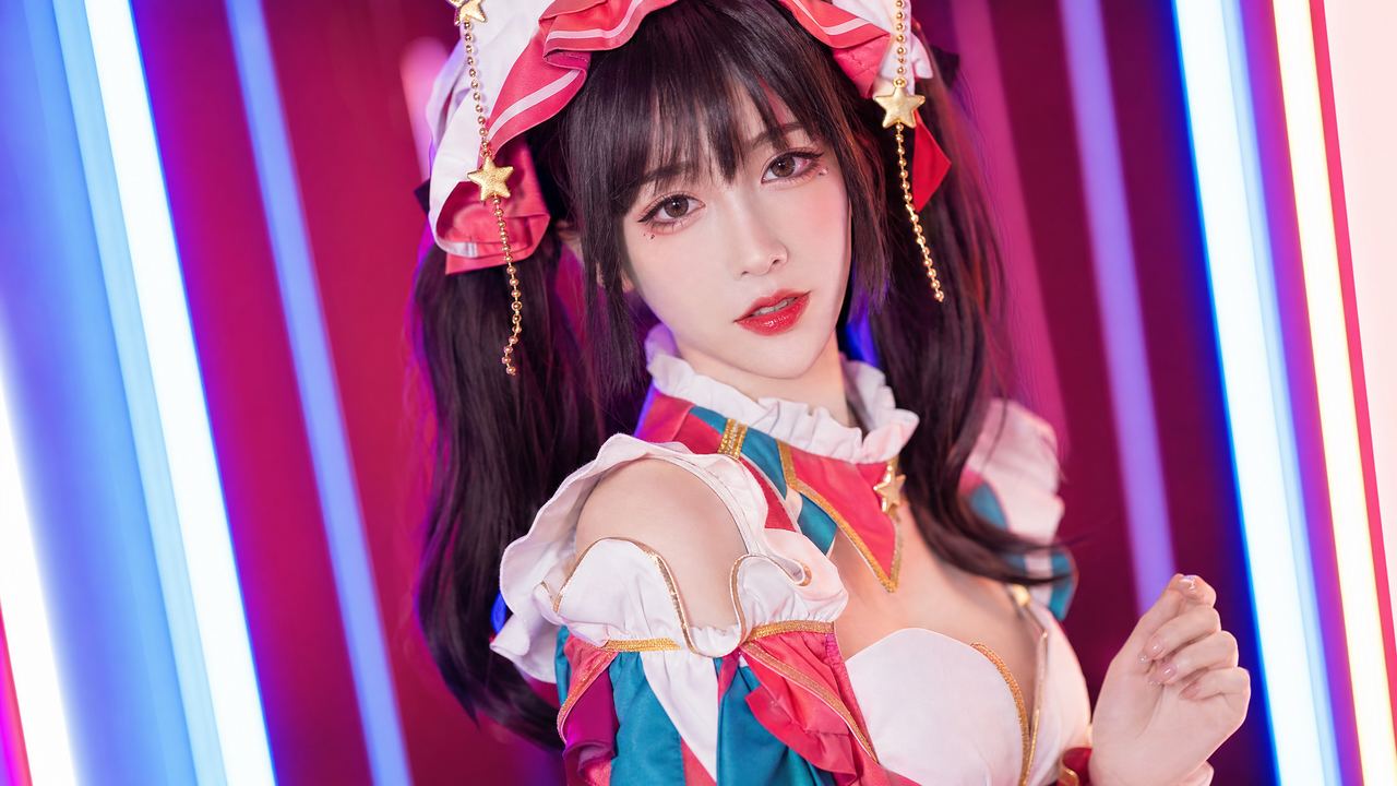 91美少女写真：国风少女二次元cosplay写真视频